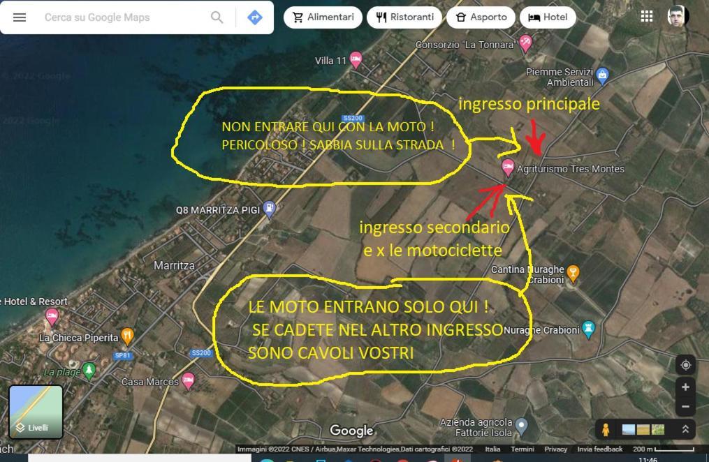 Agriturismo Tres Montes 索尔索 外观 照片